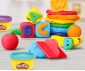 Hasbro E8532 - Детска играчка за моделиране Play Doh - Основни цветове, Letters thumb 5