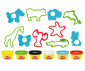 Hasbro E8535 - Детска играчка за моделиране Play Doh - Основни цветове, Animals thumb 3