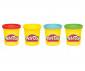 Hasbro G0688 - Детска играчка за моделиране Play Doh - Класически комплект 4 цвята, червен, жълт, син, зелен thumb 3