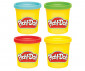 Hasbro G0688 - Детска играчка за моделиране Play Doh - Класически комплект 4 цвята, червен, жълт, син, зелен thumb 4