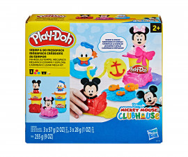 Hasbro G3110 - Детска играчка за моделиране Play Doh - Disney Junior: Мега комплект с печати