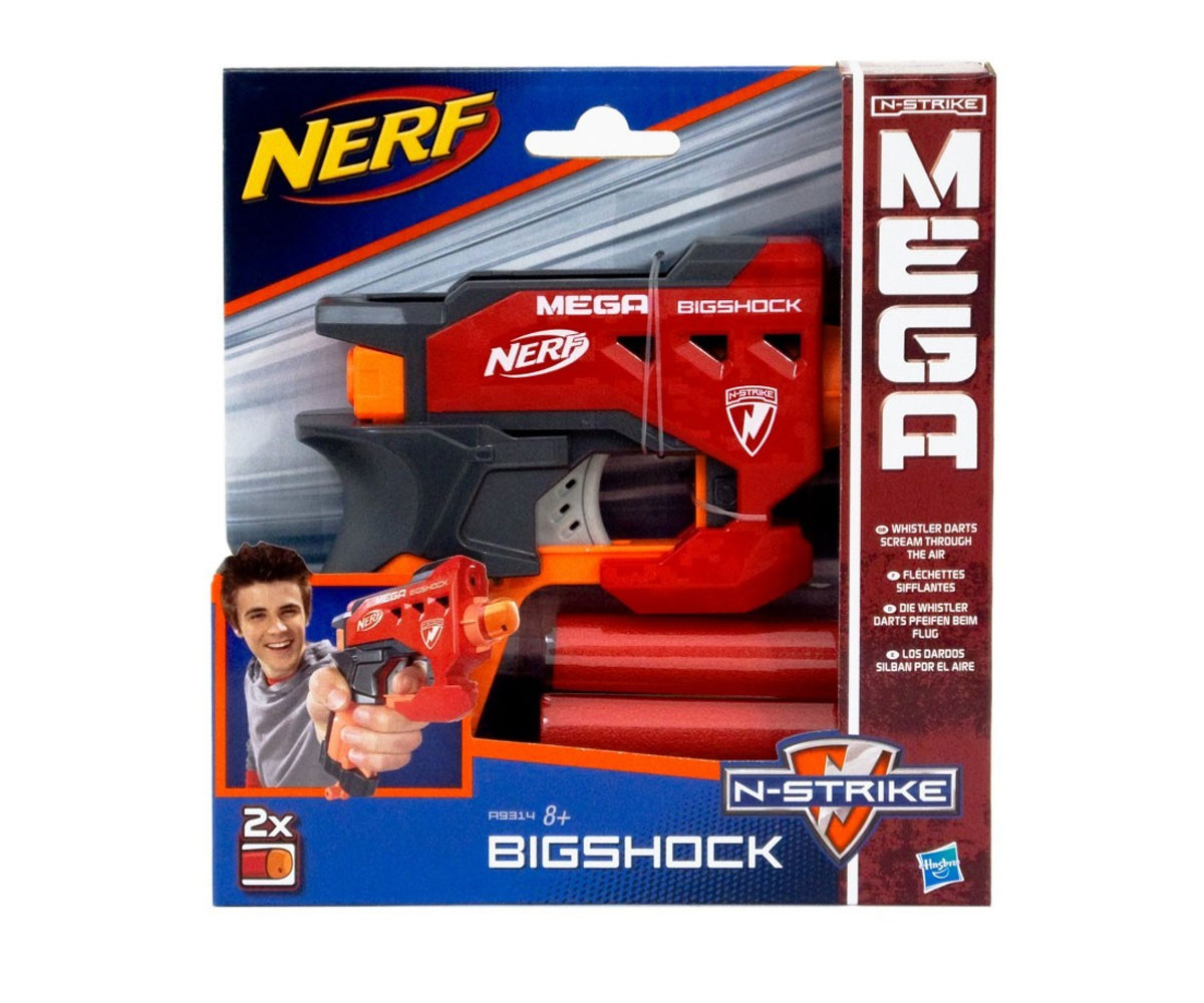Детски пистолет Нърф - N-strike мега Bigshock Hasbro Nerf A9314