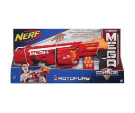 Детски пистолет N-Strike Мега Ротофюри Hasbro Nerf B1269