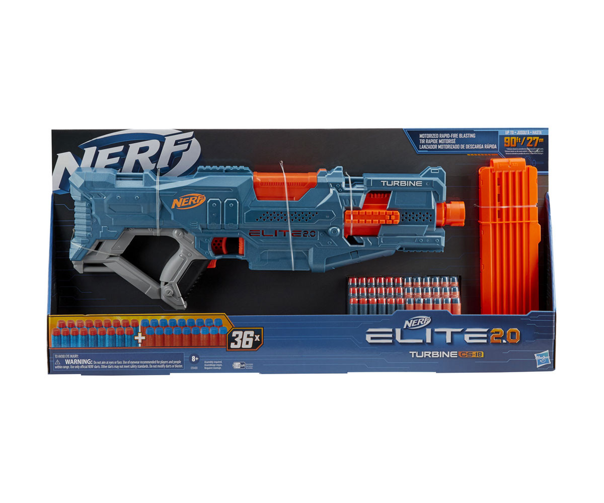 Детски пистолет Elite 2.0 Turbine CS 18 Hasbro Nerf E9481