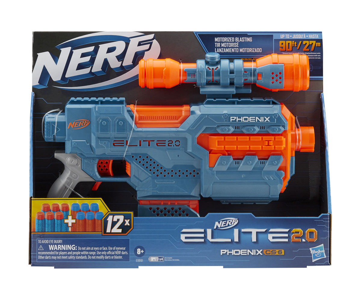 Детски пистолет Elite 2.0 Phoenix CS6 Hasbro Nerf E9961