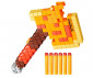 Детски пистолет Нърф - Minecraft Firebrand Пяна дартс, Dart Blasting Axe, 6 Elite F8953 thumb 3