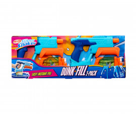 Hasbro G0995 - Детски воден пистолет Нърф - Super Soaker: Комплект 2 броя Dunk Fill