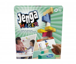Забавна настолна игра за деца - Jenga Maker F4528