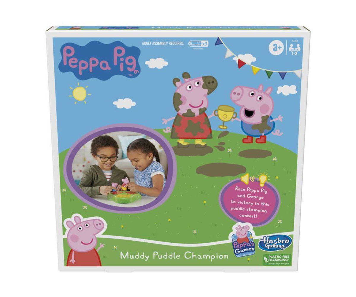 Настолна игра за деца Peppa Pig: Muddy Puddle Champion F4262