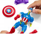 Hasbro F9267 - Авенджърс - MixMashers: Основна фигура, Captain America thumb 4