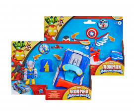 Hasbro G1257 - Авенджърс - Железният човек: Превозно средство с фигура, асортимент