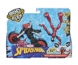 Детска играчка герои от филми Hasbro F0236 Спайдърмен - Гъвкави фигури: Спайдърмен с превозно средство