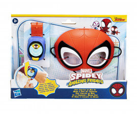 Детска играчка герои от филми Спайдърмен - Комуникационно устройство и маска F3712