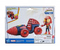 Детска играчка герои от филми Спайдърмен - Спайди: Кола Webspinner, Miles with Drill Spinner F7253 thumb 2