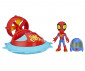 Детска играчка герои от филми Спайдърмен - Спайди: Кола Webspinner, Spidey with Hover Spinner F7252 thumb 3
