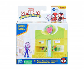 Детска играчка герои от филми Спайдърмен - Спайди: City Blocks, Supermarket F8361