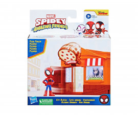 Детска играчка герои от филми Спайдърмен - Спайди: City Blocks, Pizza Parlor F8360