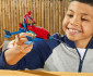 Детска играчка герои от филми Спайдърмен - Превозно средство изстрелващо паяжина, Spider-Man Hydro Jet Blast F8967 thumb 5
