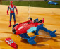 Детска играчка герои от филми Спайдърмен - Превозно средство изстрелващо паяжина, Spider-Man Hydro Jet Blast F8967 thumb 7