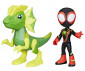 Hasbro G0121 - Детска играчка герои от филми Спайдърмен - Spidey: Фигурки, Miles Spin Morales & Marvel's Electrosaurus thumb 3