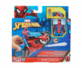 Hasbro F6899 - Детска играчка герои от филми Спайдърмен - Фигурка на Спайдърмен с мотор