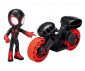 Hasbro F4002 - Детска играчка герои от филми Спайдърмен - Spidey: Фигура с мотор 6 см, Miles Morales thumb 2