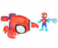 Hasbro G1464 - Детска играчка герои от филми Спайдърмен - Spidey: Движещо се средство, Spider Crab thumb 3