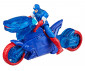 Hasbro G0889 - Авенджърс - 4-в-1 Мотоциклет с щит на Капитан Америка thumb 4
