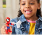 Hasbro G1458 - Детска играчка герои от филми Спайдърмен - Spidey: 3-в-1 фигурка с аксесоари, Spidey thumb 4