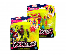 Hasbro F9205 - Детска играчка герои от филми Спайдърмен - MixMashers: Основна фигурка, асортимент