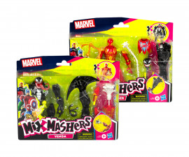 Hasbro F9206 - Детска играчка герои от филми Спайдърмен - MixMashers: Делукс фигурка, асортимент