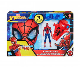 Hasbro F9196 - Детска играчка герои от филми Спайдърмен - Комплект с изстрелване