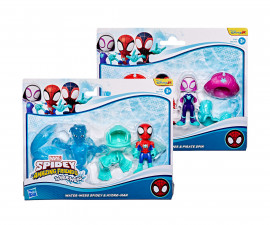 Hasbro G0662 - Детска играчка герои от филми Спайдърмен - Spidey: Комплект за игра в банята, асортимент