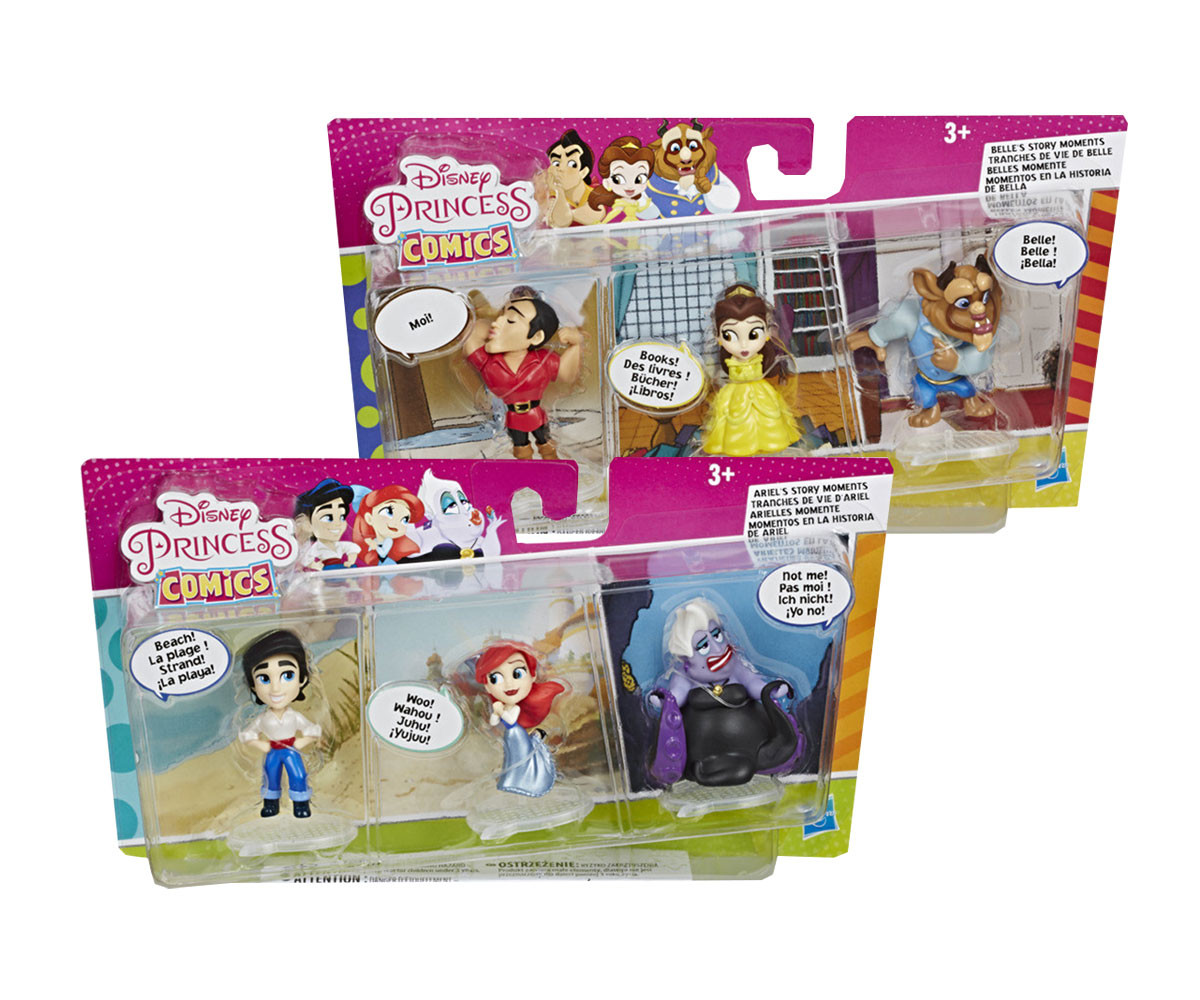 Играчки за момичета Disney Princess - Комплект от 3 кукли, асортимент Hasbro E6280