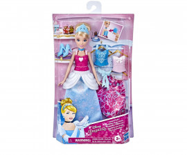 Играчки за момичета Disney Princess - Стилна Пепеляшка с два тоалета E9591