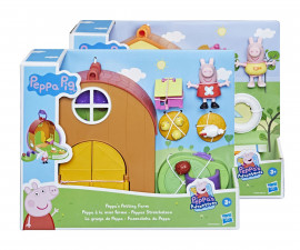 Комплект играчки за деца от детското филмче Пепа Прасето - Пътуване през деня, асортимент F2168