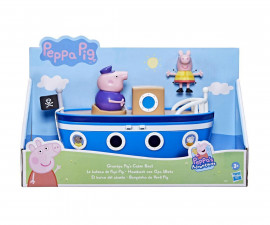 Комплект играчки за деца от детското филмче Пепа Прасето - Дядо с лодка F3631
