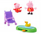 Комплект играчки за деца от детското филмче Пепа Прасето - Моментите на Пепа, Peppa&Evie's Park Fun G0528 thumb 5