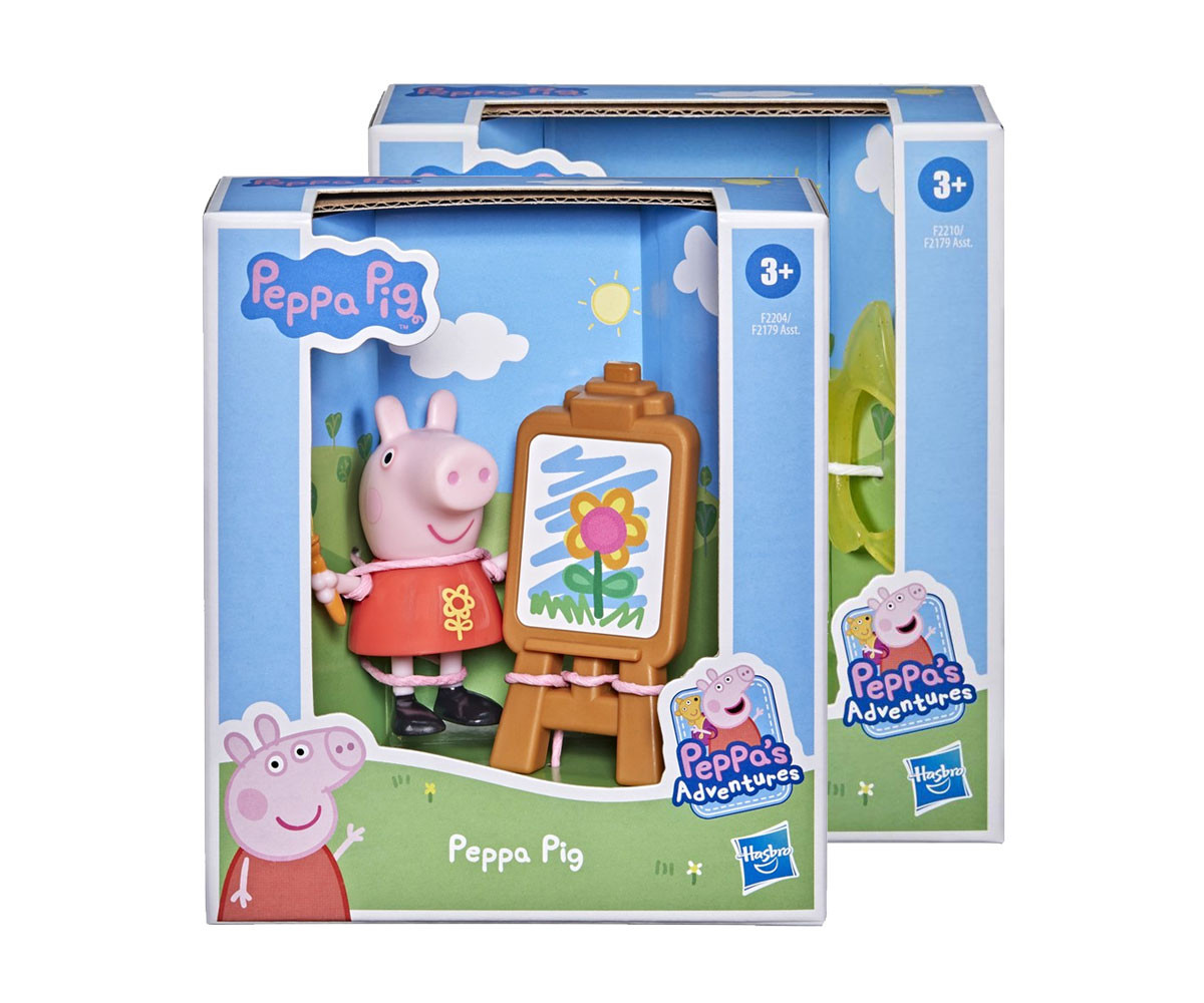 Комплект играчки за деца от детското филмче Пепа Прасето - Приятели, асортимент F2179