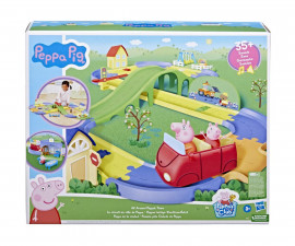 Комплект играчки за деца от детското филмче Пепа Прасето - Комплект около града с Пепа F4822