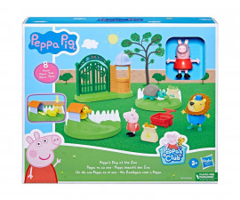 Комплект играчки за деца от детското филмче Пепа Прасето - Ден в зоопарка F6431