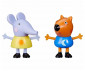 Hasbro F7653 - Комплект играчки за деца от детското филмче Пепа Прасето - Приятелите на Пепа, Emily Elephant & Freddy Fox thumb 2