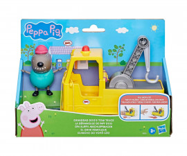 Hasbro F9519 - Peppa Pig - Kaмионът за теглене на дядо куче