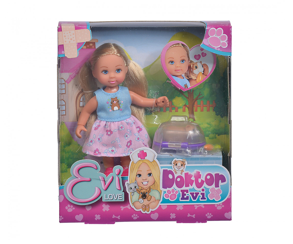 Кукла Evi Love, Simba Toys 105733485 - Еви ветеринарен доктор