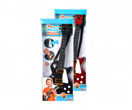 Електрическа китара с батерии Simba, асортимент, 56 см