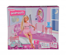 Кукла Steffi Love, Simba Toys 104663232 - Комплект спалня