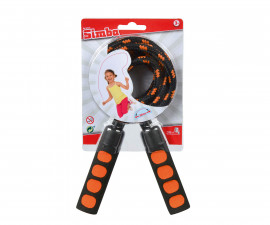 Въжета за скачане с меки дръжки Simba, оранжево, 200 см 107301685