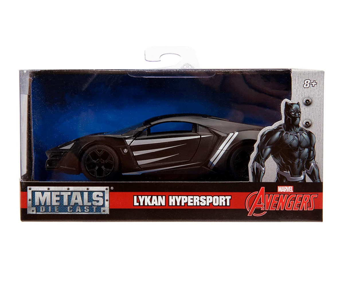 Jada Toys 253222004 - Кола Marvel Black Panther Lykan Hypersports 1 : 32