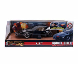 Jada Toys 253255000 - Кола Knight Rider K.I.T.T., 1982 Pontiac Trans AM, 1:24