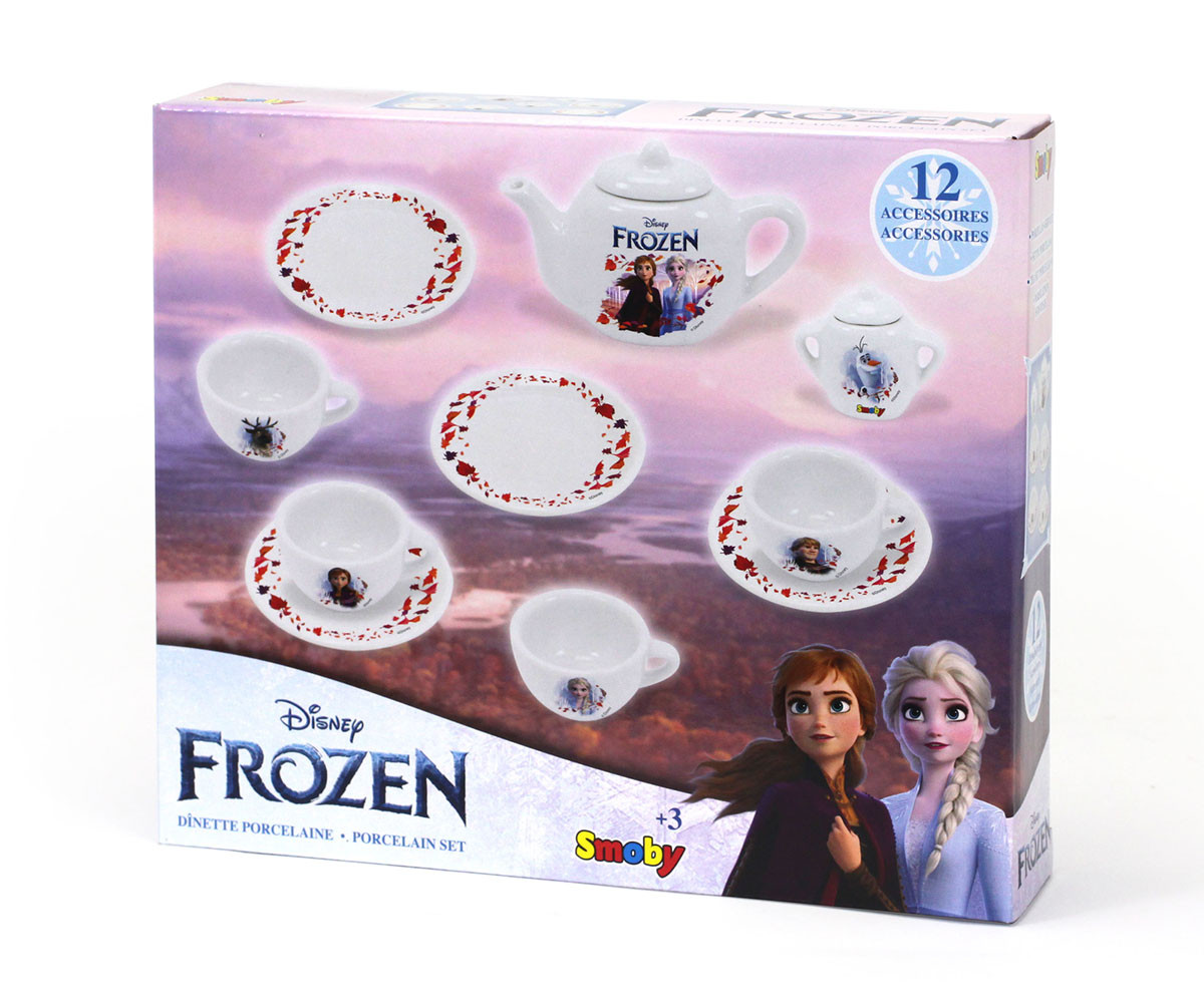 Детски игрален комплект Smoby - Порцеланов чаен сервиз, 12 части 7600310538